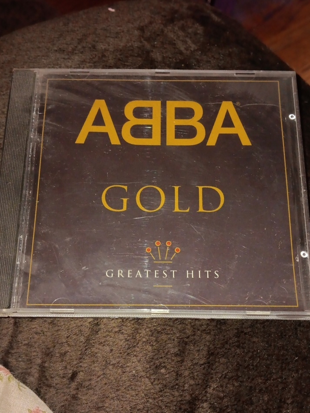 ABBA GOLD Greatest Hits CD - Black & Gold